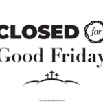Closed Good Friday